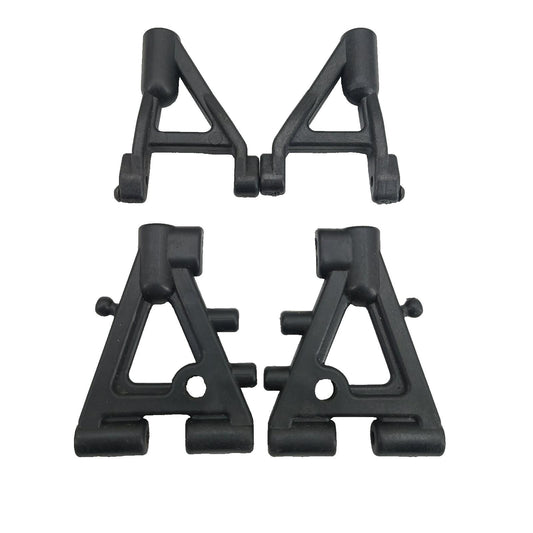 Team Associated Nitro TC3 upper and lower front A-arms, plastic