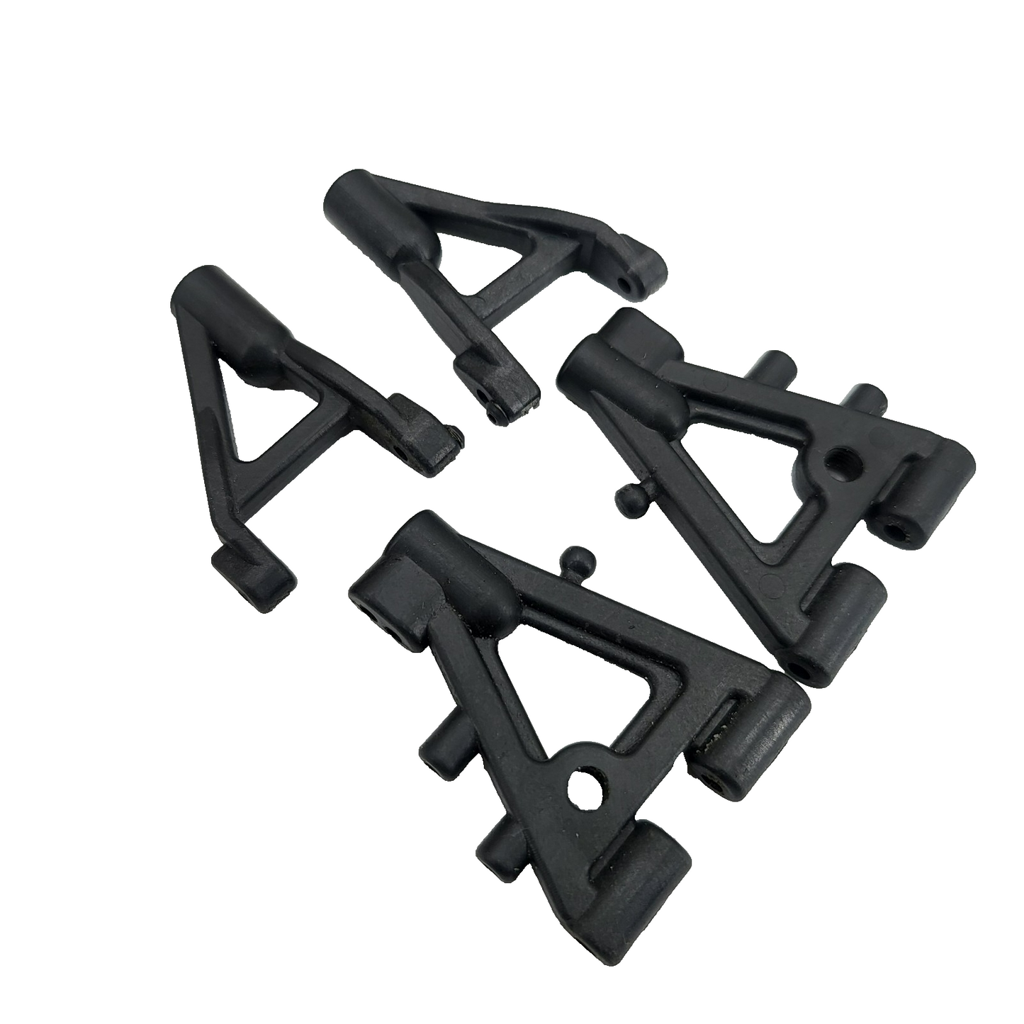 Team Associated Nitro TC3 upper and lower front A-arms, plastic