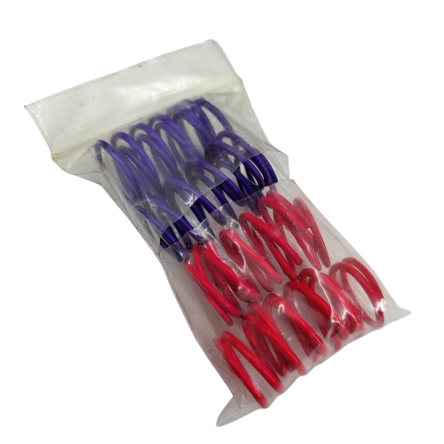 Team Associated Nitro TC3 pack of purple and red shock springs
