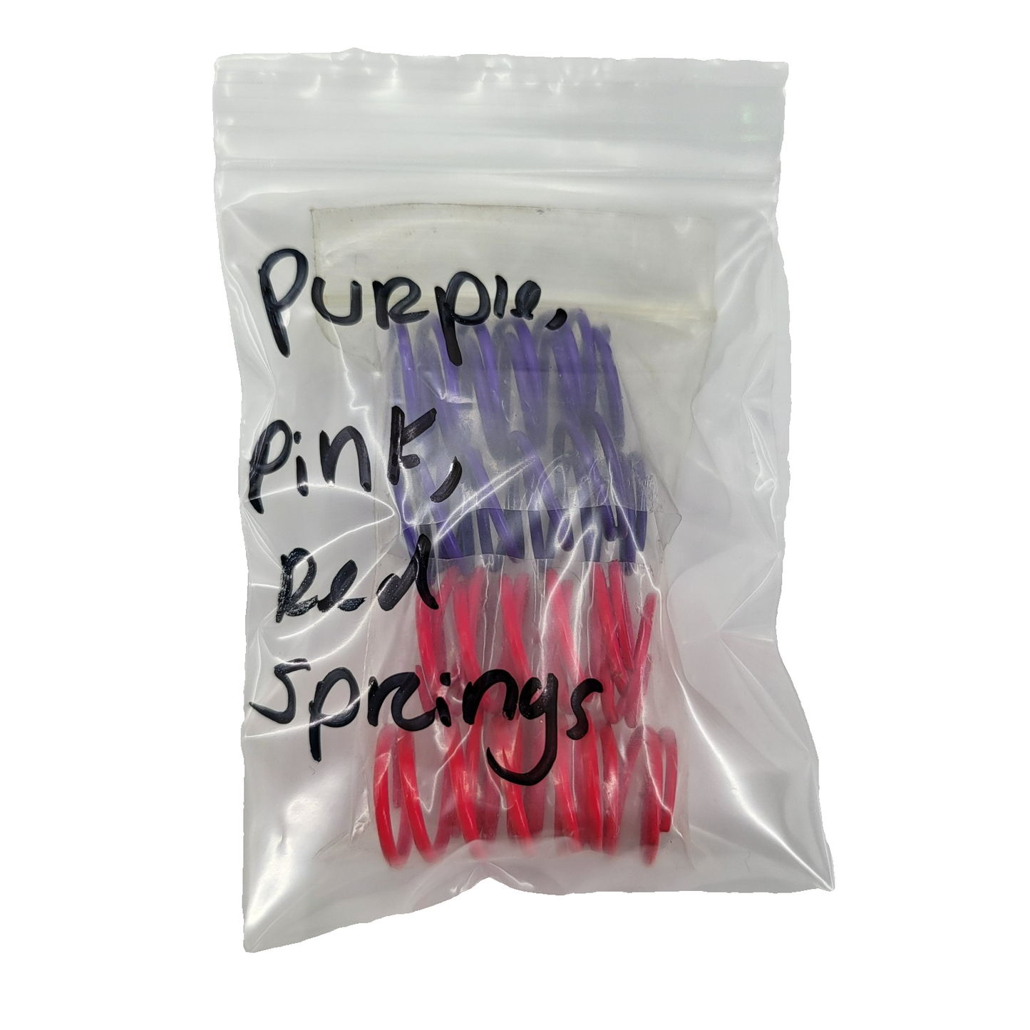 Team Associated Nitro TC3 pack of purple and red shock springs