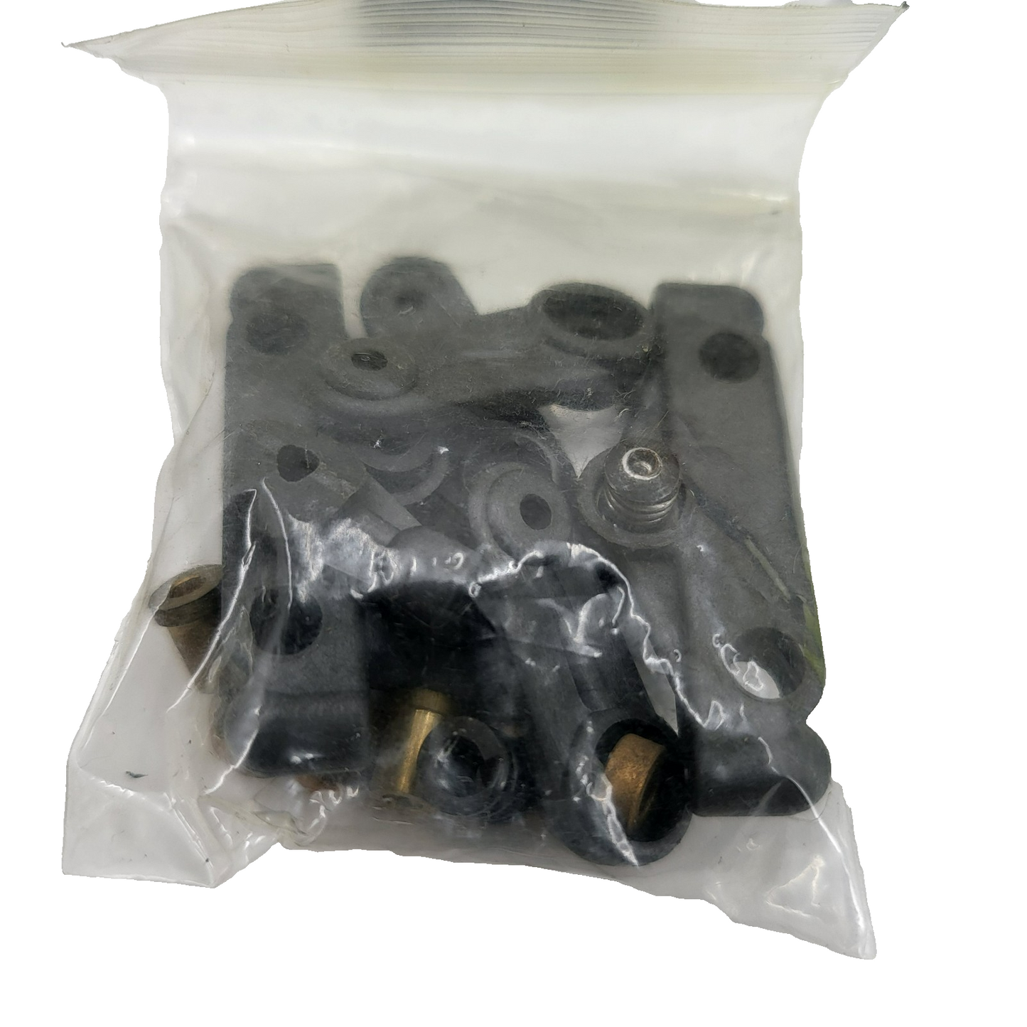 Team Associated Nitro TC3 various plastic parts: servo horns, rod ends