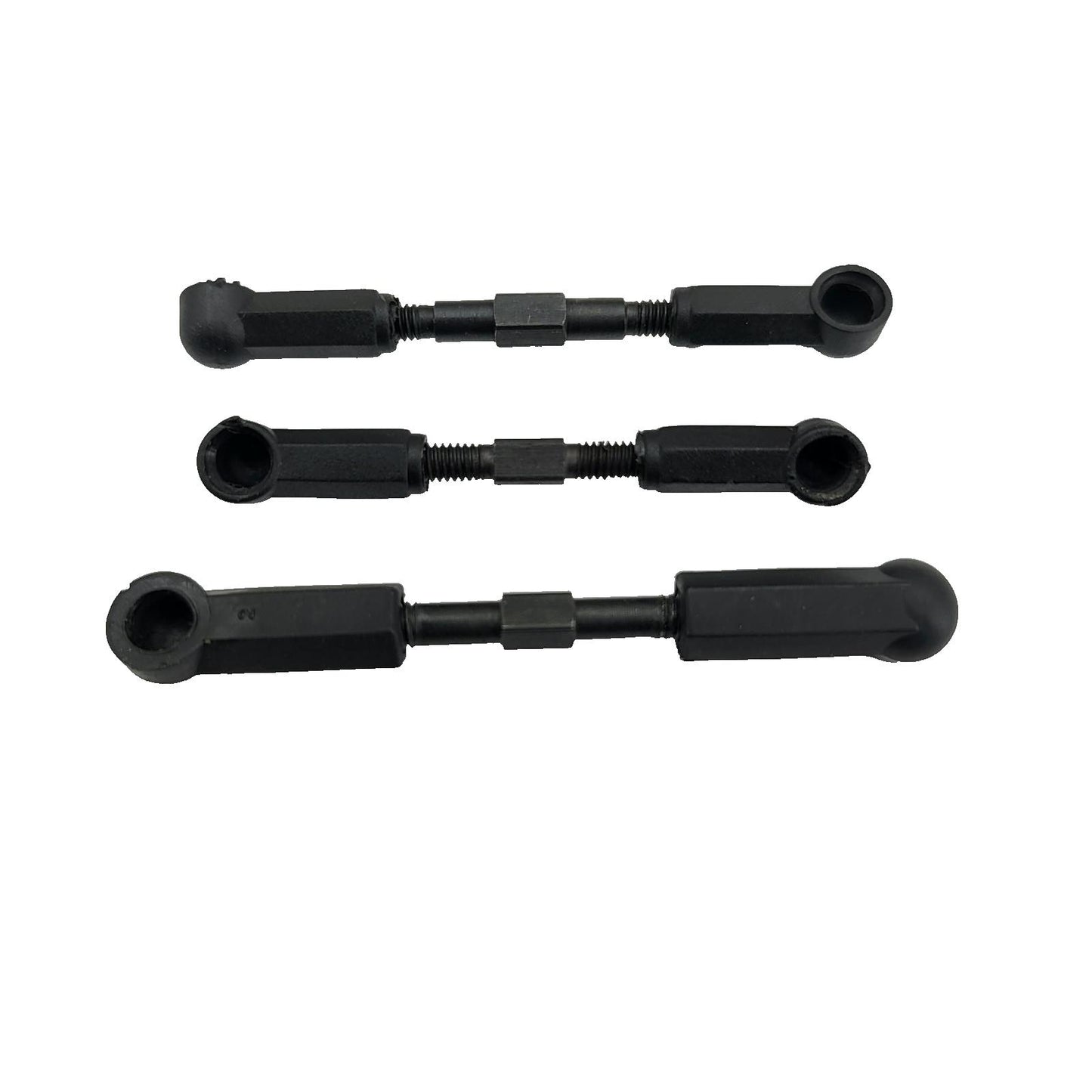 Team Associated Nitro TC3 black turnbuckles/ links x3