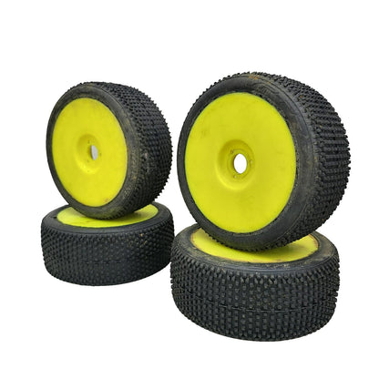 VP-Pro strike evo tires on 1/8 yellow buggy wheels, 17mm