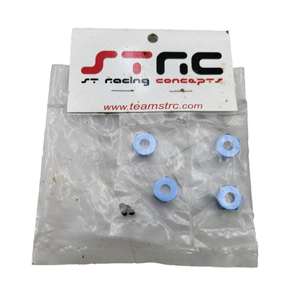 ST Racing 12MM blue aluminum lock pin style wheel hex set #ST3654-12B