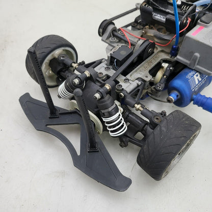 Traxxas vintage nitro 4-Tec, untested, rolls freely, blue