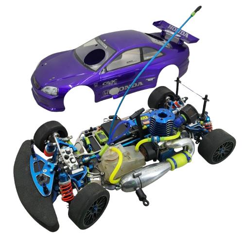 Team Associated Nitro TC3 heavily upgraded, with transmitter and body