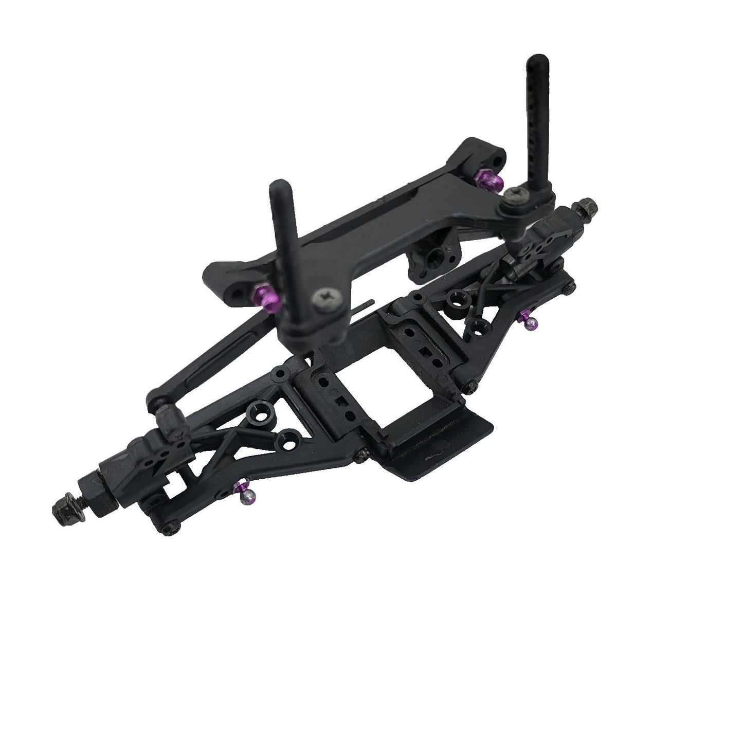 HPI RS4 3 nitro rear suspension clip w/ tower, links, posts, arms, knuckles, etc