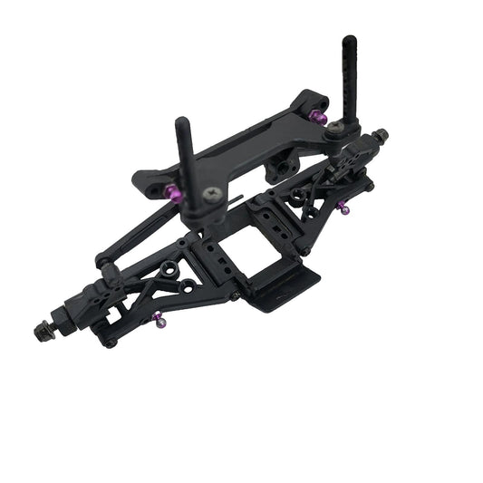 HPI RS4 3 nitro rear suspension clip w/ tower, links, posts, arms, knuckles, etc