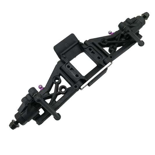 HPI RS4 3 nitro rear a-arms, knuckles, shock mounts, cups, hexes, nuts