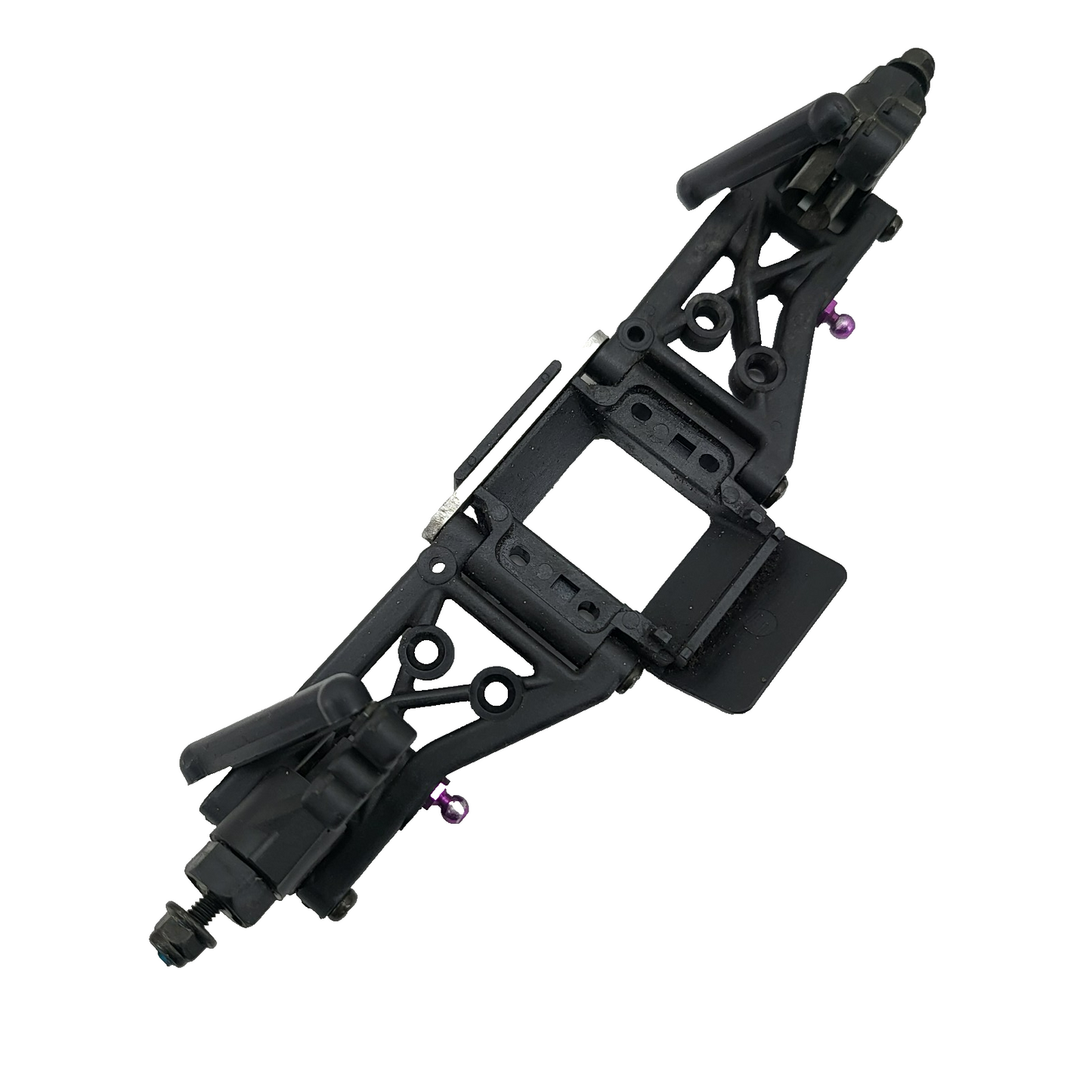 HPI RS4 3 nitro rear a-arms, knuckles, shock mounts, cups, hexes, nuts
