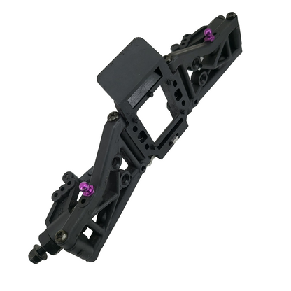 HPI RS4 3 nitro rear a-arms, knuckles, shock mounts, cups, hexes, nuts