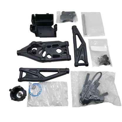 ARRMA Kraton 1/5 8S EXB miscellaneous, A-arms, gasket, pins, partial diff case
