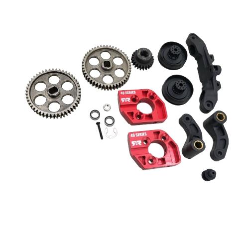 ARRMA Kraton 49 series motor plate x2, pinion, trans gears, bearings, etc