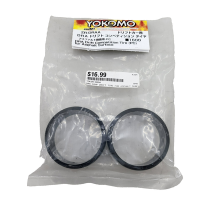 Yokomo ZR-DRAA competition drift tire for asphalt 1/10 x2