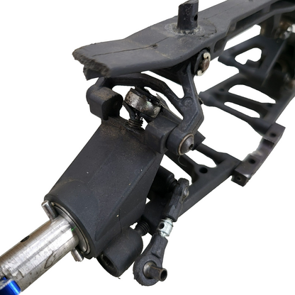 Rear body post, A-arms, hubs 1/8th Kyosho FW series? Mugen?