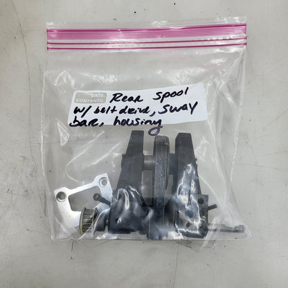 Rear spool, belt, chassis mount, bulkhead for 1/8 Kyosho FW Series? Mugen MRX4?