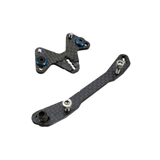 Front and rear carbon fiber shock towers, 1/10, 1/08? Kyosho , mugen ?