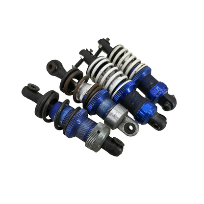 1/10th scale front and rear shocks, blue , aluminum for Kyosho FW Series? Mugen?