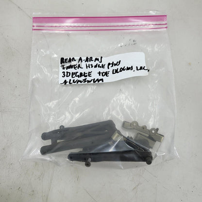 Team Losi racing 22-4 rear A-arms #234014 , hinge pins, with pivot set #234016