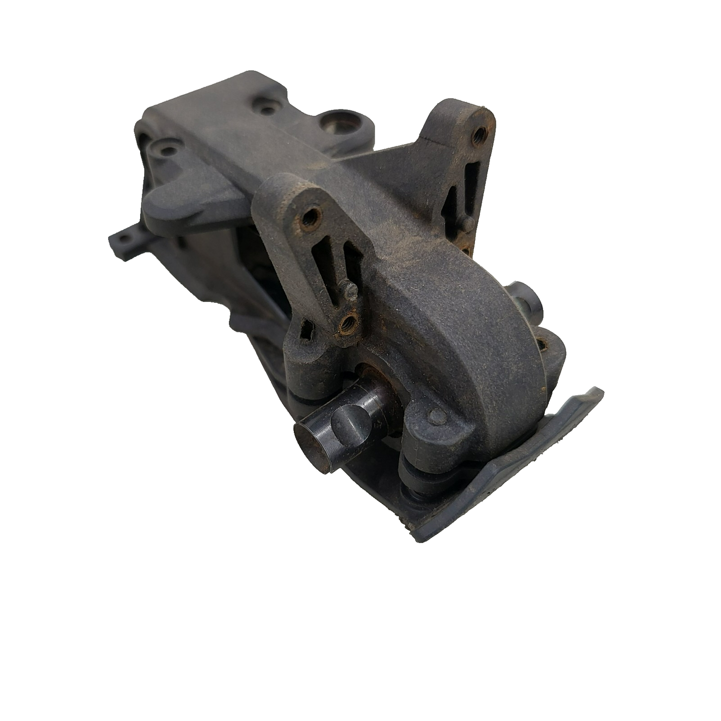 Losi rear differential with belt, case, skid plate