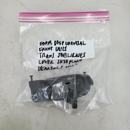 Losi rear differential with belt, case, skid plate