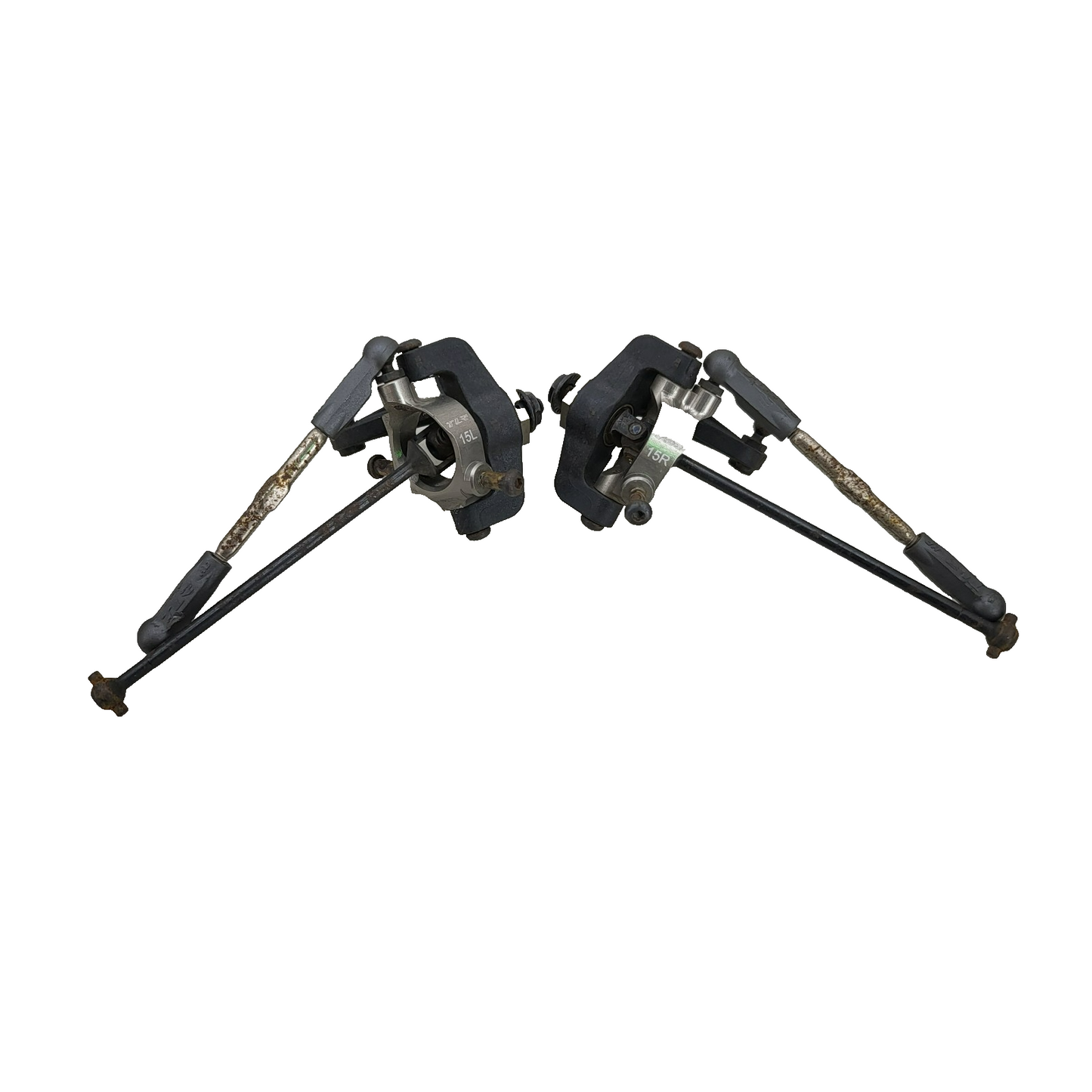 Losi TLR 22-4 front knuckles, hubs, CVD's, hexes, wheel nuts, camber links