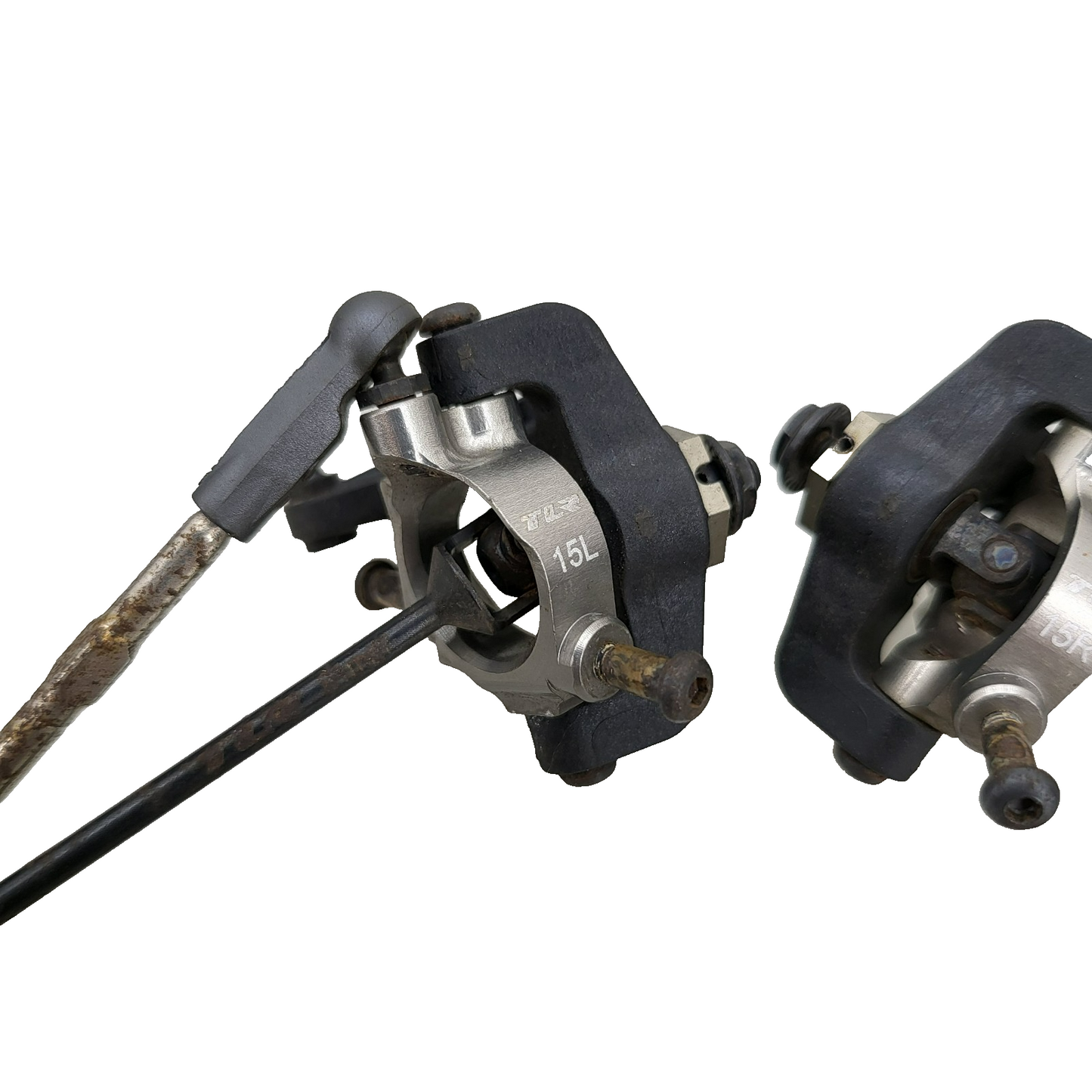 Losi TLR 22-4 front knuckles, hubs, CVD's, hexes, wheel nuts, camber links