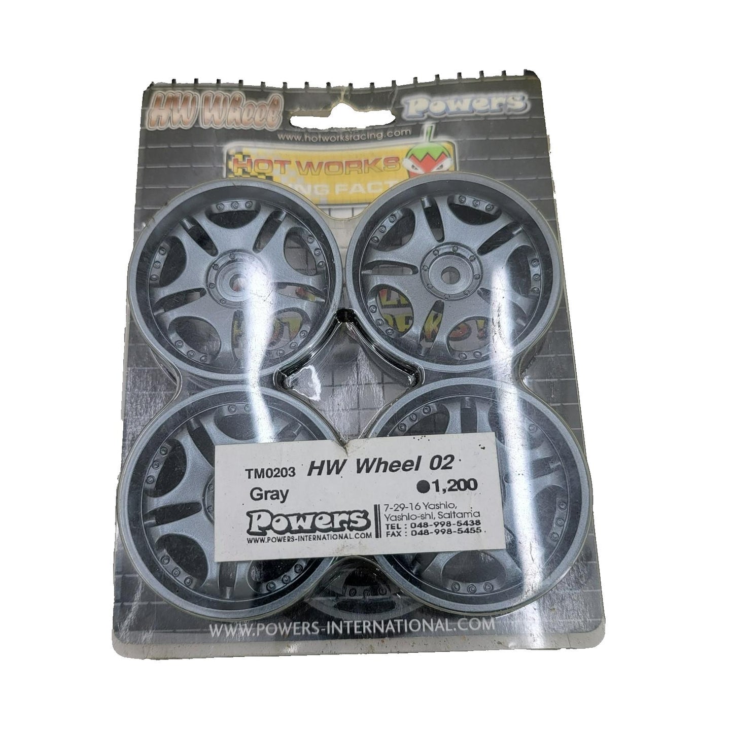 Hot Works Powers International 24mm wheels TM0203