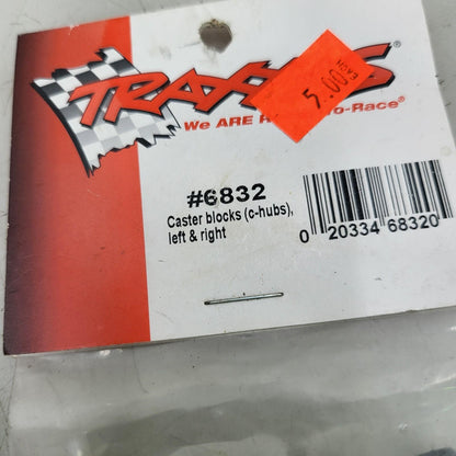 Traxxas caster block C-Hubs left and right, slash, stampede #6832