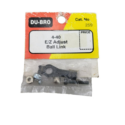 Du-Bro 4-40 E/Z Adjust ball link #259