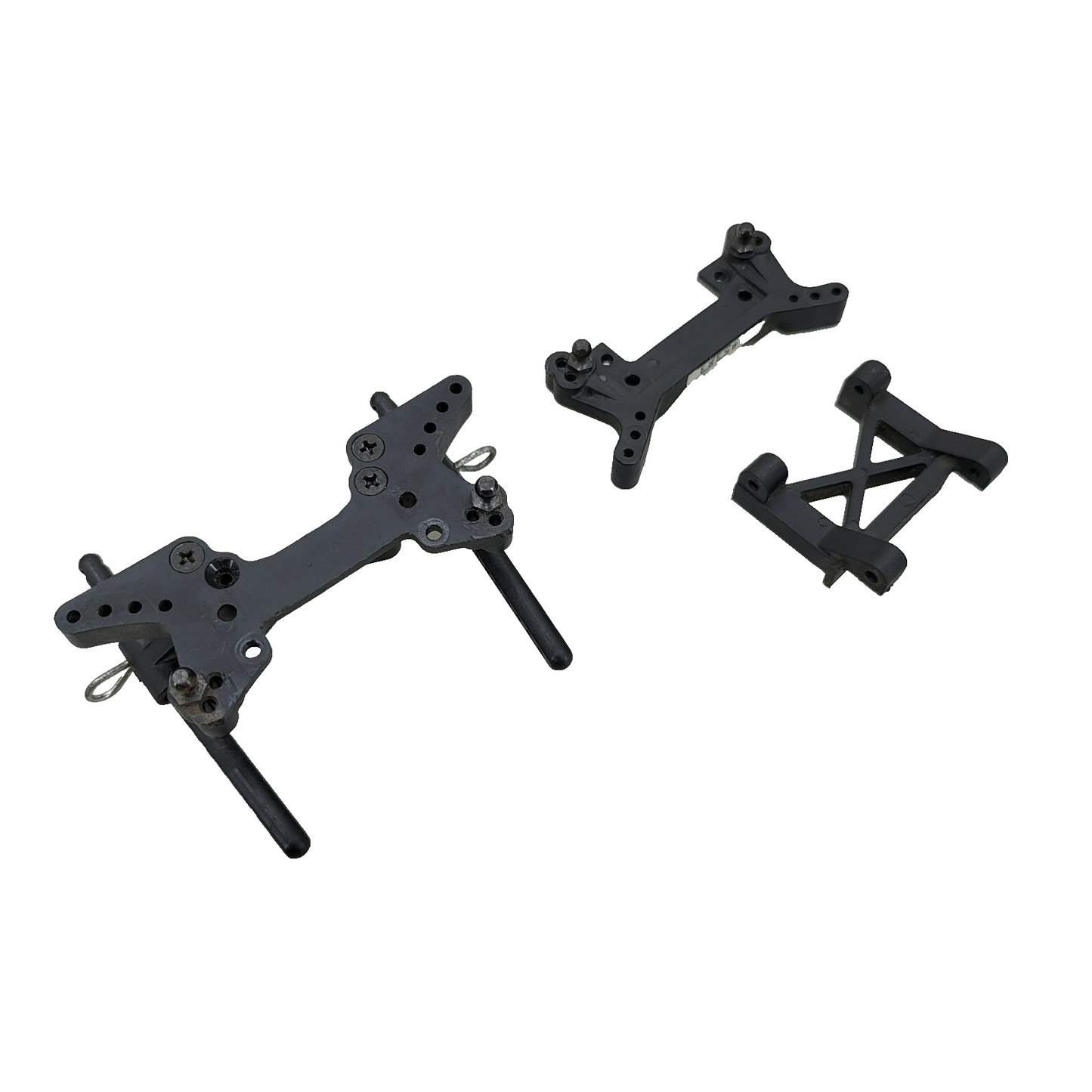 HPI racing Sprint 2 front and rear shock towers with mount and body posts