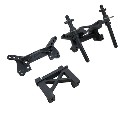 HPI racing Sprint 2 front and rear shock towers with mount and body posts