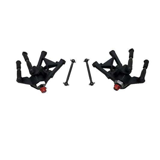 HPI Racing Sprint 2 rear A-arms, knuckles, axles, hexes, RPM links, wheel nuts
