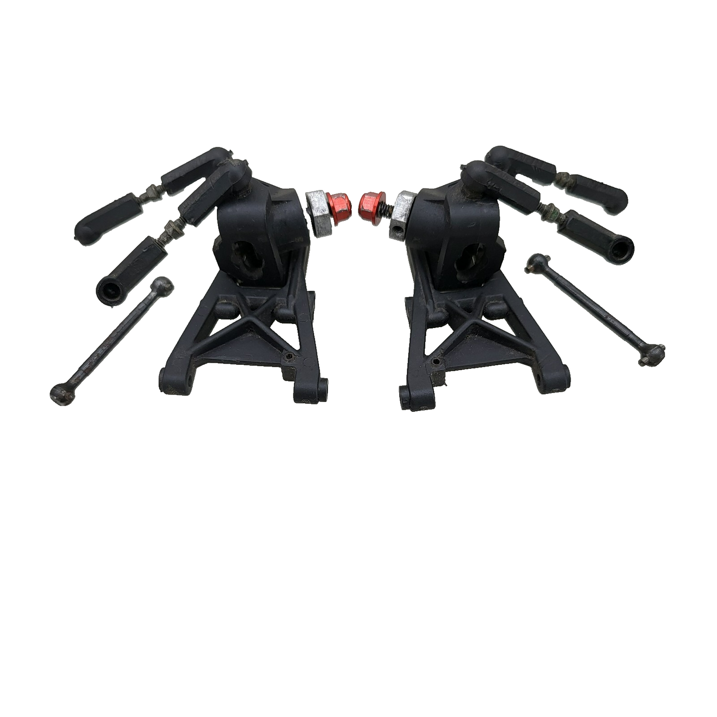 HPI Racing Sprint 2 rear A-arms, knuckles, axles, hexes, RPM links, wheel nuts