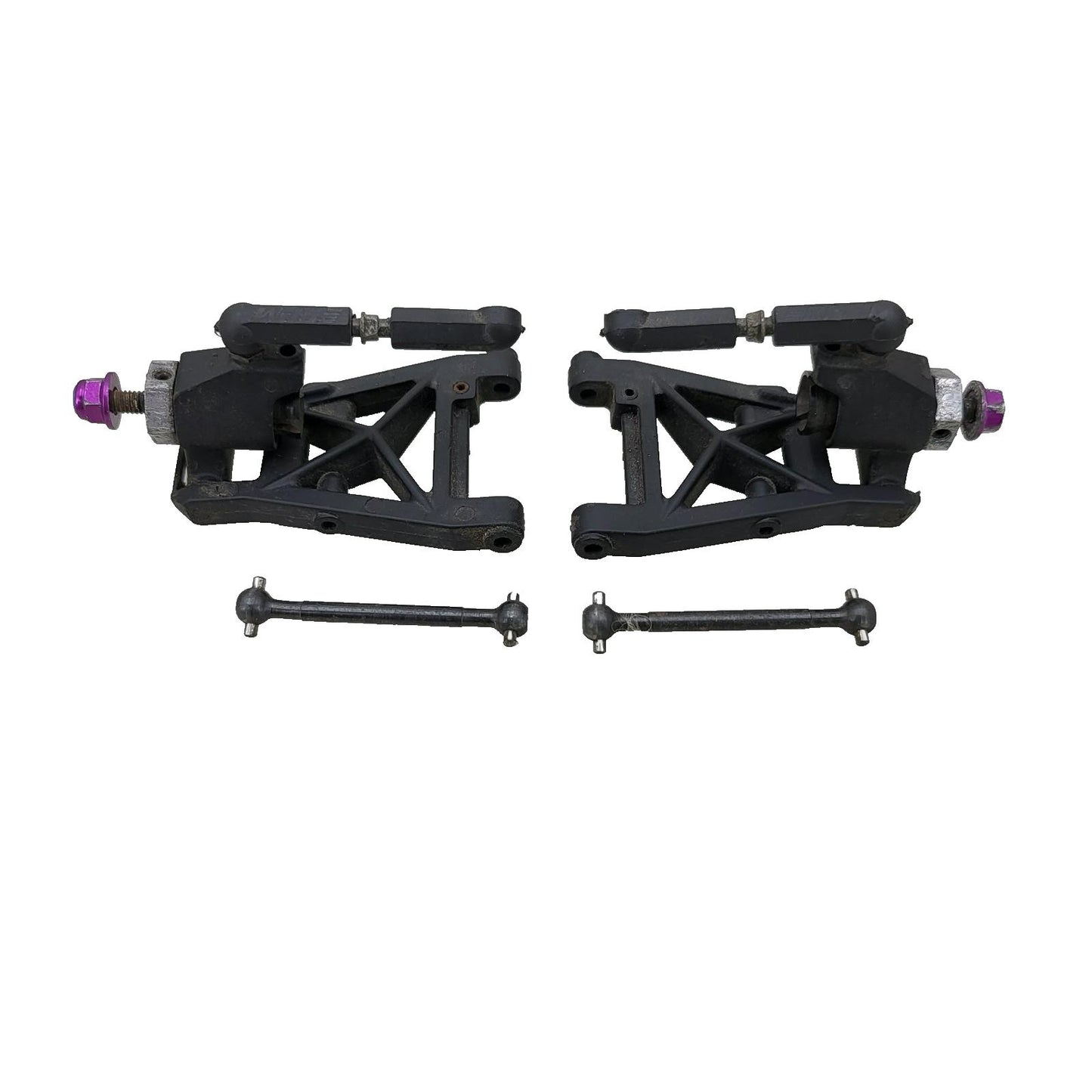 HPI Racing Sprint 2 front A arms, knuckle, axles, hexes, wheel nuts, RPM linkage