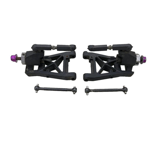 HPI Racing Sprint 2 front A arms, knuckle, axles, hexes, wheel nuts, RPM linkage