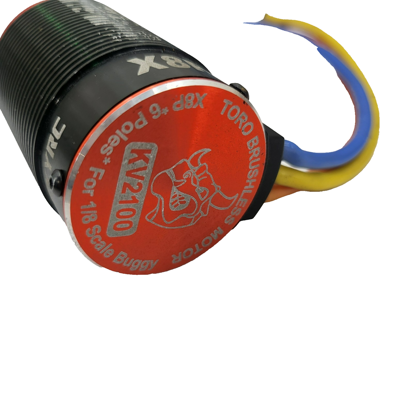 SkyRc Toro 2100KV Burshless motor X8P 1/8 6 pole, tested & working