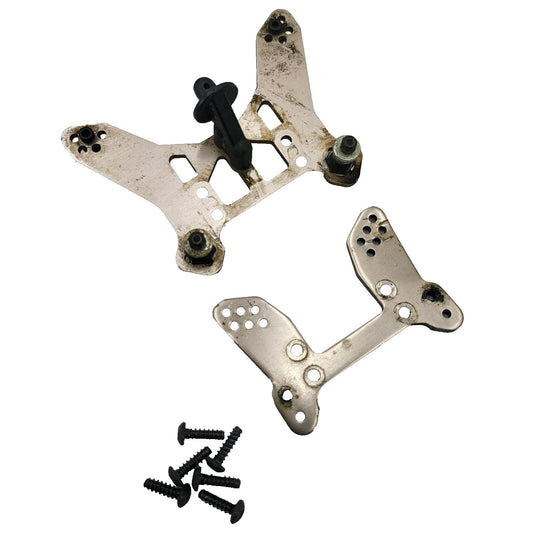 Hobao Hyper 7 PBS aluminum front and rear shock towers