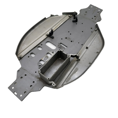 Hobao Hyper 7 main chassis plate with side guards and box