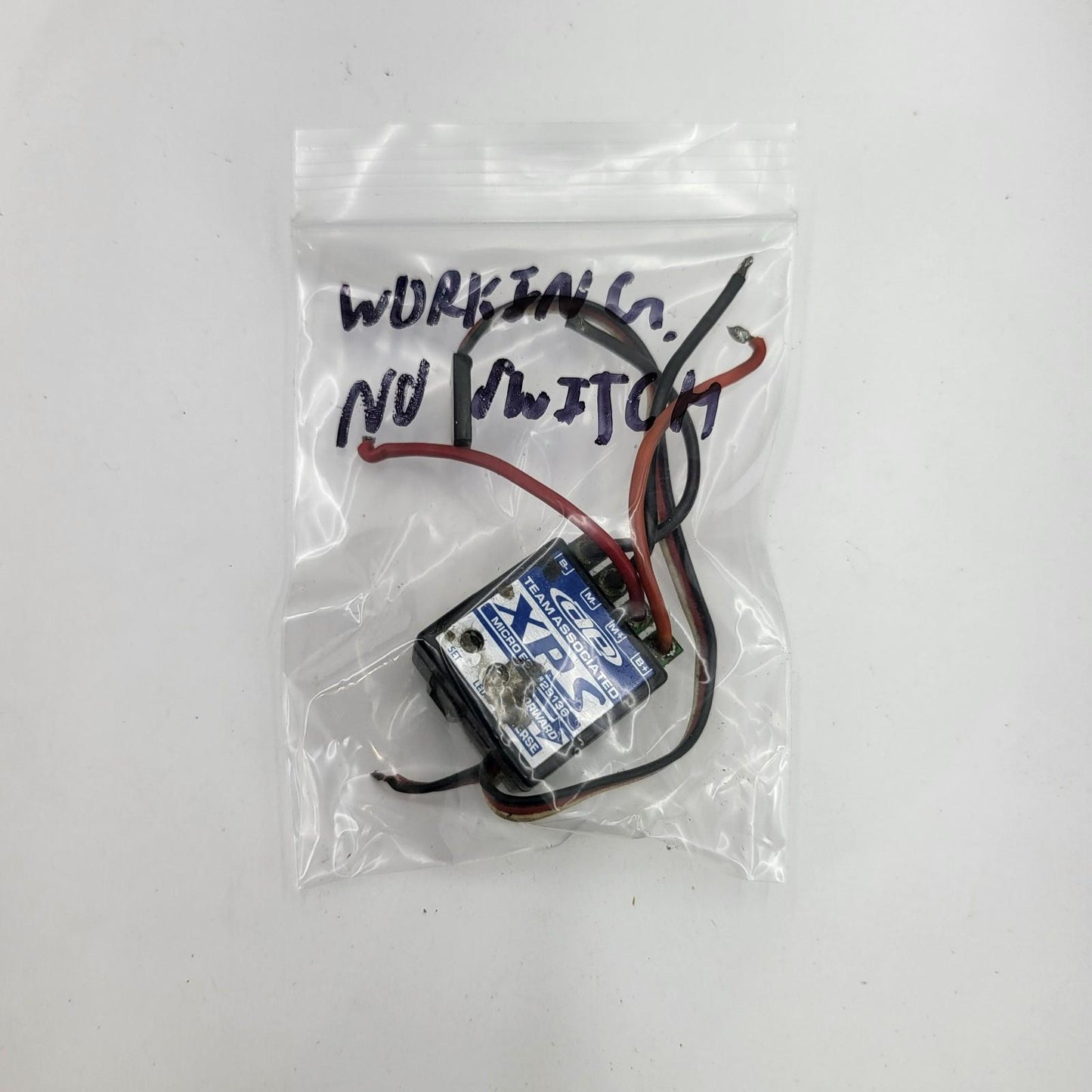 Team Associated micro ESC XPS Brushed, no switch, Tested & working