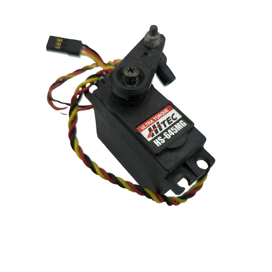HiTec HS-645MG ultra torque servo tested and working but twitchy under high load