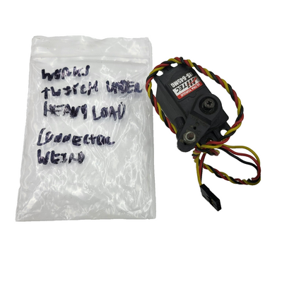 HiTec HS-645MG ultra torque servo tested and working but twitchy under high load