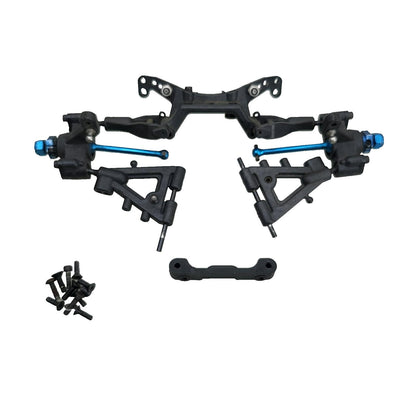 Team Associated Nitro TC3 front shock tower, knuckles, CVD's, A-arms, +