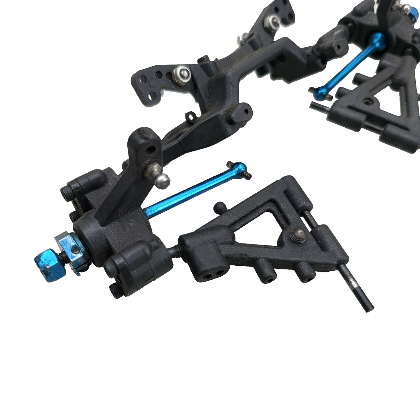 Team Associated Nitro TC3 front shock tower, knuckles, CVD's, A-arms, +