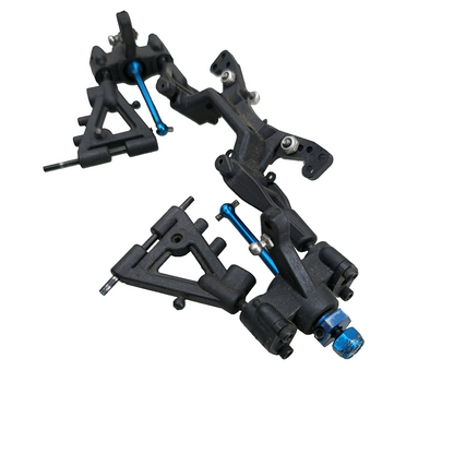 Team Associated Nitro TC3 front shock tower, knuckles, CVD's, A-arms, +