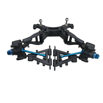 Team Associated Nitro TC3 front shock tower, knuckles, CVD's, A-arms, +