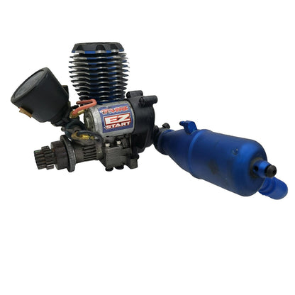 Traxxas 4-Tec nitro 3.3 53097-3 engine/ motor from 4-Tec w/ pipe, filter, +