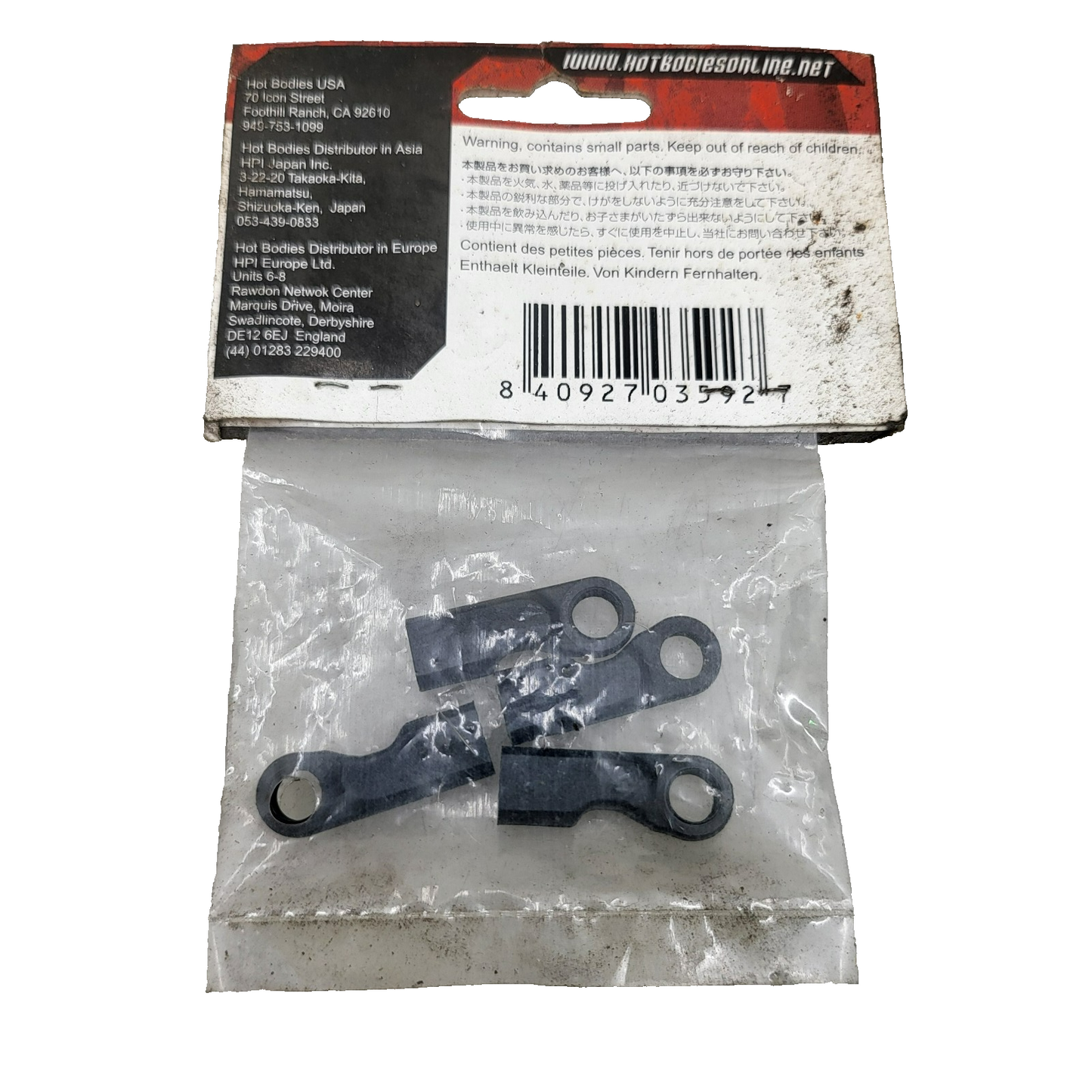 Hot Bodies steering ball ends x4 Lightning stadium #HBC8156