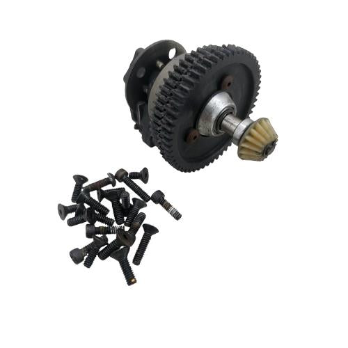 Team Associated Nitro TC3 2 speed transmission w/ brake rotor, mount , 54/46 +