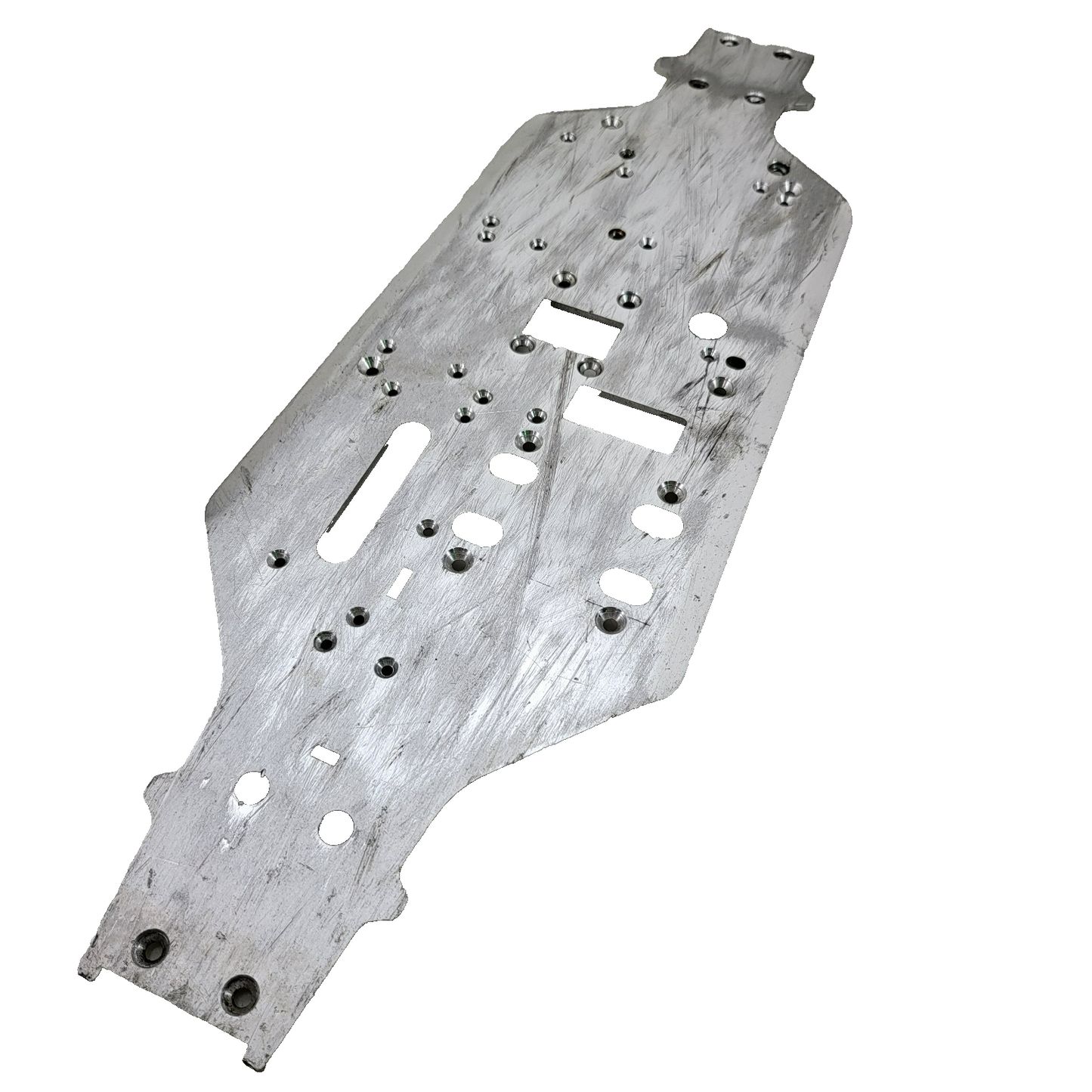 Hot Bodies Lightning stadium silver chassis plate